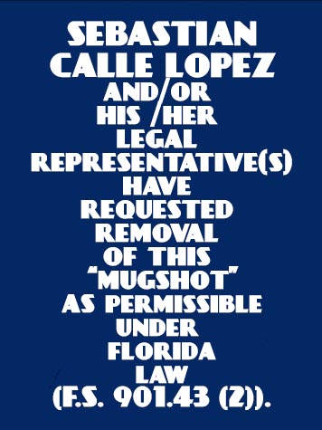 SEBASTIAN CALLE LOPEZ  Info, Photos, Data, and More About SEBASTIAN CALLE LOPEZ  / SEBASTIAN CALLE LOPEZ  Tampa Area
